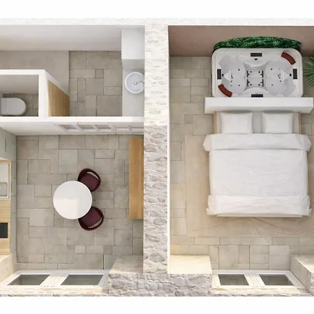 Les - Balneo, Centrales Et Elegantes Apartment *